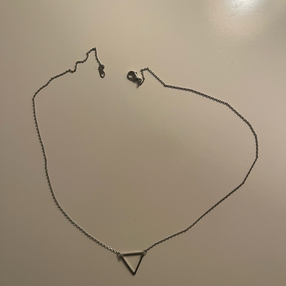 Silver necklace